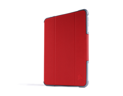STM Goods Dux Plus Duo Tasche Apple iPad mini (5. Generation), iPad mini 4 - Rot, Glasklar - Polycarbonat Mantel