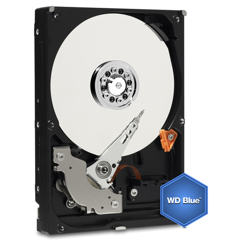 WD Blue Festplatte - 3,5" Intern - 2 TB - SATA (SATA/600) - Desktop-PC Unterstütztes Gerät - 5400U/Min