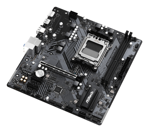 ASRock A620M-HDV/M.2 Desktop-Mainboard - AMD A620 Chipsatz - Buchse AM5 - Micro ATX - Ryzen 7 Unterstützter Prozessor - 96