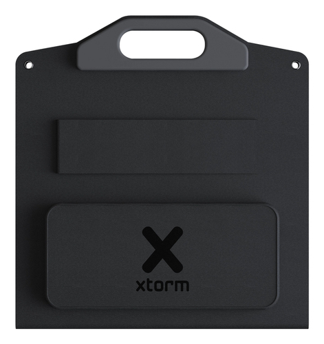 Xtorm Foldable Solar Panel 60W. Rated power: 60 W. Solar cell type: Monocrystalline silicon, Product colour: Black, Housin