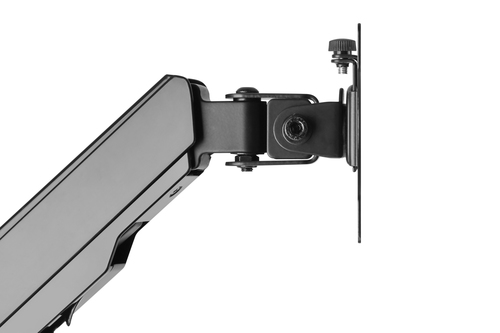 Digitus Flexible wall-mounted Stand/Sit workstation, single monitor. Maximum weight capacity: 8 kg, Minimum screen size: 4