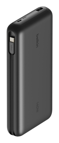 Belkin UltraCharge Pro Stromspeicher - Schwarz - für Notebook, Tablet-PC, Smartphone, MacBook Pro, iPad Air, iPad Pro, Mac