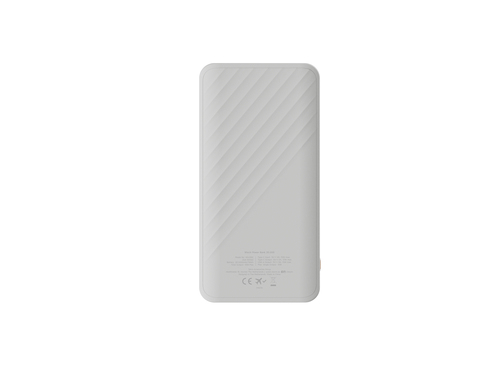 Xtorm 15W FastCharge Go2 Powerbank 20.000 - Ash White. Battery capacity: 20000 mAh, Battery technology: Lithium Polymer (L