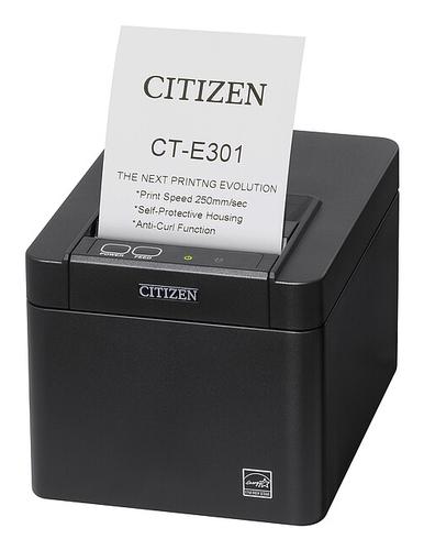 Citizen CT-E301 Desktop, Industrial, Retail, Healthcare Direct Thermal Printer - Monochrome - Receipt Print - Ethernet - U