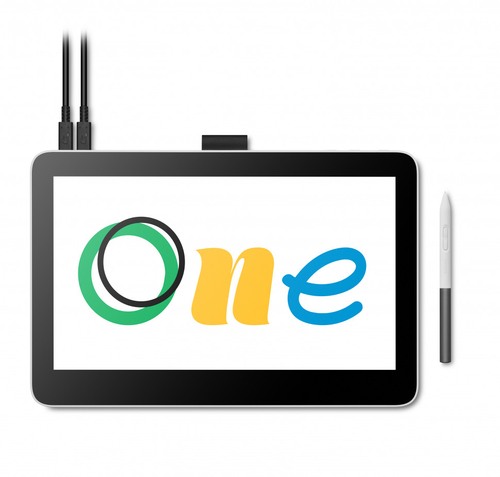 Wacom One 13 Grafiktablett - 33,8 cm (13,3 Zoll) - Stift - PC, Mac, Android