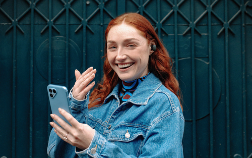 Fairphone Fairbuds True Wireless Earbud Stereo Earset - Black - Google Assistant, Siri - Binaural - In-ear - 1000 cm - Blu