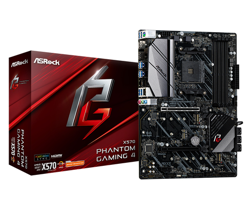 Asrock X570 Phantom Gaming 4. Fabricant de processeur: AMD, Socket de processeur (réceptable de processeur): Emplacement A