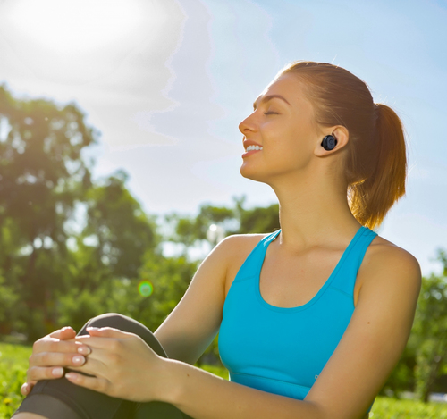 MusicMan BT-X49 True Wireless Ohrhörer Stereo Ohrhörerset - Binaural - In-Ear - 20 Hz bis 20 kHz Frequenzgang - 1000 cm Re