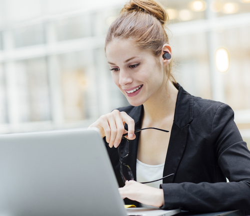 MusicMan BT-X49 True Wireless Ohrhörer Stereo Ohrhörerset - Binaural - In-Ear - 20 Hz bis 20 kHz Frequenzgang - 1000 cm Re