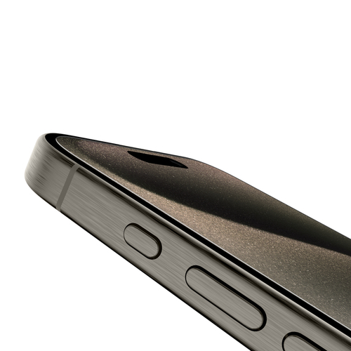 Belkin UltraGlass 2 9H Displayschutz für iPhone 15 Pro - Transparent, Glasklar - für OLED iPhone 15 Pro - Antimikrobiell -