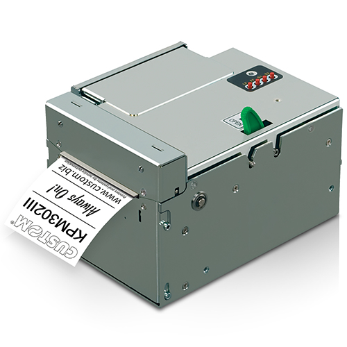 Custom KPM302III Direktthermodrucker - Monochrom - Ticketdruck - USB - Seriell - Sicherheit - 203 dpi Druckauflösung