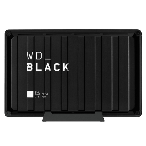 Disque dur Portable WD Game Drive D10 - 3.5" Externe - 8 To - Noir - Console de jeu Appareil compatible - USB 3.2