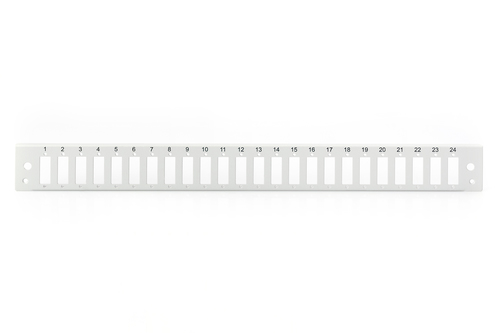 Digitus Fiber Optic Splice Box Front Panel, quick lock, 24x SC DX, 1U. Type: Front panel, Product colour: Grey. Quantity p