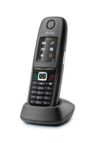 Auerswald COMfortel M-530. Typ: DECT-Telefon, Hörertyp: Kabelgebundenes Mobilteil, Maximum Innenabstand: 50 m, Maximum Auß