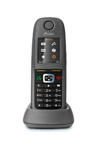 Auerswald COMfortel M-530. Typ: DECT-Telefon, Hörertyp: Kabelgebundenes Mobilteil, Maximum Innenabstand: 50 m, Maximum Auß