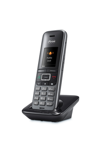 Auerswald COMfortel M-510. Typ: DECT-Telefon, Hörertyp: Kabelloses Mobilteil, Maximum Innenabstand: 50 m, Maximum Außenabs