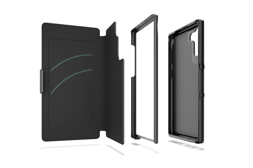 GEAR4 Oxford Eco, Folio, Samsung, Note 10+, 17.3 cm (6.8"), Black