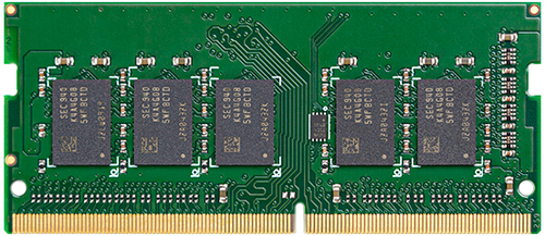Synology D4NESO-2666-4G. Internal memory: 4 GB, Memory layout (modules x size): 1 x 4 GB, Internal memory type: DDR4, Memo