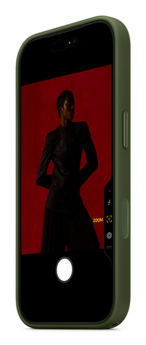 Apple Hülle für Apple iPhone 17 Pro Smartphone - Grün - Kratzfest, Sturzsicher - Webstoff, Polyester, Thermoplastisches Po