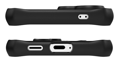 SPECTRUM_R CASE FOR GALAXY A57 5G - SOLID BLACK MAT - SOFT BAG