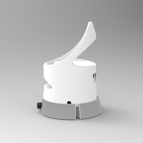 Socket Mobile Docking Cradle for Contactless Reader/Writer, Bar Code Scanner - Charging Capability - White