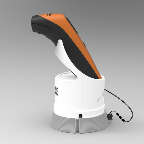Socket Mobile Docking Cradle for Contactless Reader/Writer, Bar Code Scanner - Charging Capability - White