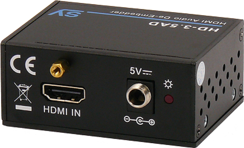 SY Electronics SY-HD-3.5AD. Video port type: HDMI, Video out: HDMI. Maximum resolution: 1920 x 1200 pixels, Product colour