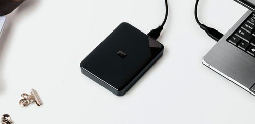 WD Elements SE WDBJRT0050BBK 5 TB Portable Hard Drive - External - Black - Desktop PC, Notebook Device Supported - USB 3.0