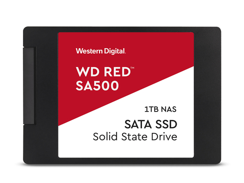 WD Red Solid State-Laufwerk - 2,5" Intern - 1 TB - SATA (SATA/600) - 600 TB TBW - 560 MB/s Maximale Lesegeschwindigkeit