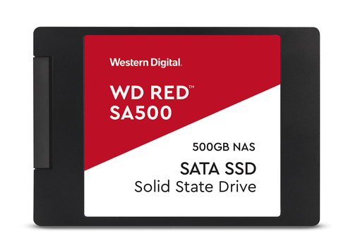 WD Red Solid State-Laufwerk - 2,5" Intern - 500 GB - SATA (SATA/600) - 350 TB TBW - 560 MB/s Maximale Lesegeschwindigkeit