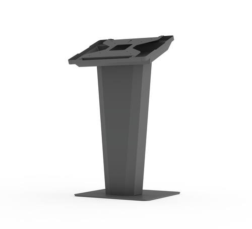 SMS Icon Navigator Display Stand - 101.6 cm (40") to 165.1 cm (65") Screen Support - 50 kg Load Capacity - Floor - Dark Gr