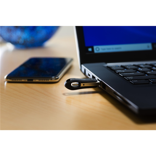 SanDisk 00183588. Capacidade: 128 GB, Interface de dispositivo: USB Type-A / Lightning, Versão USB: 3.2 Gen 1 (3.1 Gen 1).