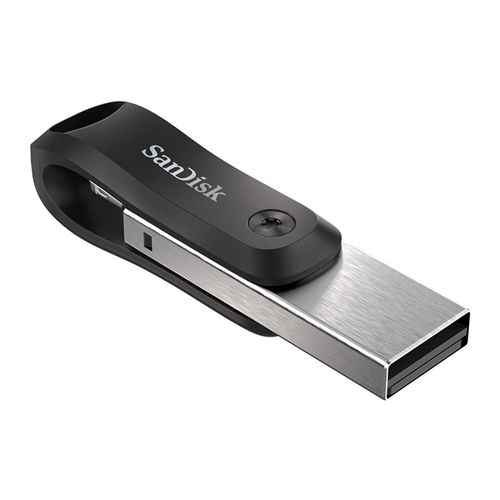 SanDisk 00183588. Capacidade: 128 GB, Interface de dispositivo: USB Type-A / Lightning, Versão USB: 3.2 Gen 1 (3.1 Gen 1).
