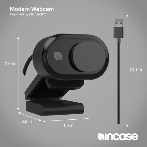 Incase - Webcam - Schwarz