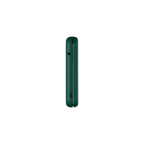 Nokia 2660 Flip - 4G, VoLTE, 2,8"+1,77", 0,3MP, 48MB/128MB, Lush Green. Form factor: Flip. SIM card capability: Dual SIM. 