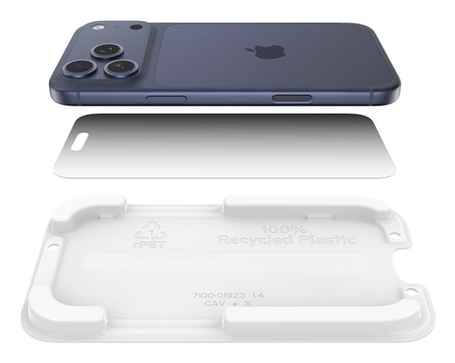 Belkin ScreenForce InvisiGlass 9H Glas Bildschirmschutz für Apple iPhone 17 Pro Max - für OLED iPhone 17 Pro Max - Antimik