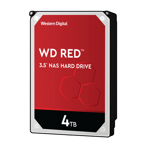 WD Red Festplatte - 3,5" Intern - 4 TB - SATA (SATA/600) - Speichersystem Unterstütztes Gerät - 5400U/Min - 180 TB TBW