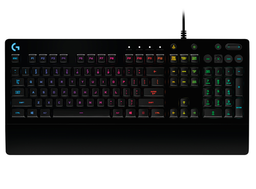 Tastiera gaming Logitech G Prodigy G213Cavo Connettività - USB 2.0 Interfaccia - RGB LED - Italiano - Cupola meccanica/gom