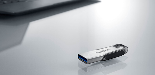 SanDisk Ultra Flair. Capacidade: 512 GB, Interface de dispositivo: USB Type-A, Versão USB: 3.2 Gen 1 (3.1 Gen 1), Velocida