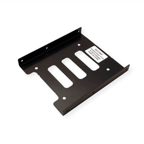 Roline Laufwerksschachtadapter für 3.5" Intern - Schwarz - 1 x HDD unterstützt - 1 x SSD unterstützt - 1 x Gesamtschacht -