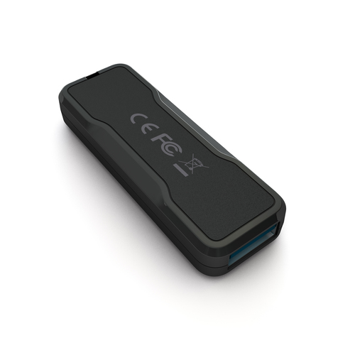 V7 32GB USB 3.1 DRIVE SLIDER BLACK