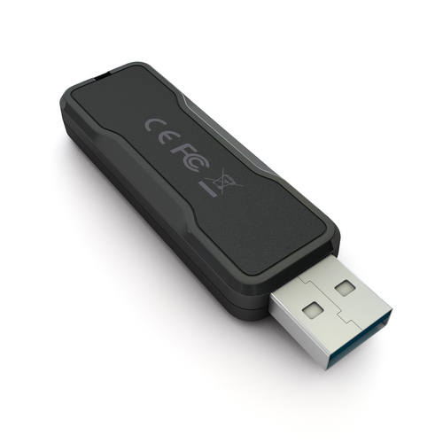 V7 32GB USB 3.1 DRIVE SLIDER BLACK
