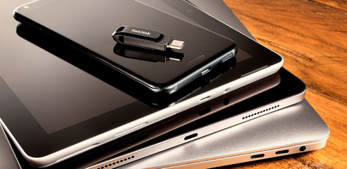 SanDisk Ultra Dual Drive Go. Capacidade: 512 GB, Interface de dispositivo: USB Type-A / USB Type-C, Versão USB: 3.2 Gen 1 