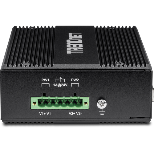 8-Port Industrial Gigabit PoE+ DIN-Rail Switch (24 - 56V)