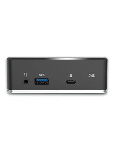 V7 UCDDS1080P USB Tipo C Estação de ancoragem para PC Secretária - Capacidade de carregamento - 100 W - Preto - 2 Displays