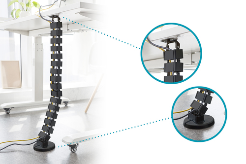 Digitus Kabelbündler - 1 Pack Paket - Kabelführung - 1,3 m Länge - Metall