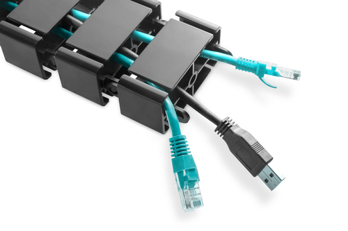 Digitus Kabelbündler - 1 Pack Paket - Kabelführung - 1,3 m Länge - Metall