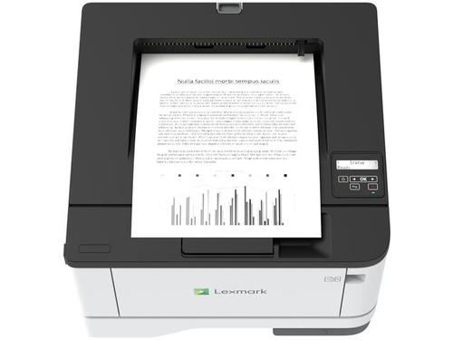 Lexmark - Desktop Laserdrucker - Monochrom - 42 ppm Monodruck - 600 x 600 dpi Druckauflösung - Duplexdruck, Automatisch - 