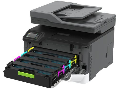Lexmark CX431adw Kabellos - Laser-Multifunktionsdrucker - Farbe - Kopierer/Fax/Drucker/Scanner - 24,7 Seiten/Min. Mono/24,