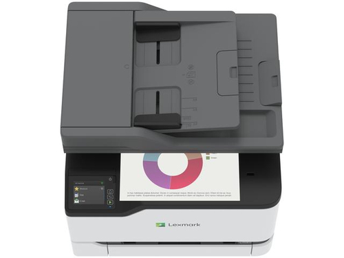 Lexmark CX431adw Kabellos - Laser-Multifunktionsdrucker - Farbe - Kopierer/Fax/Drucker/Scanner - 24,7 Seiten/Min. Mono/24,